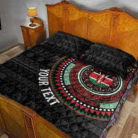 Personalised Kenya Quilt Bed Set African Tribal Pattern