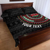 Personalised Kenya Quilt Bed Set African Tribal Pattern