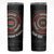 Personalised Kenya Skinny Tumbler African Tribal Pattern