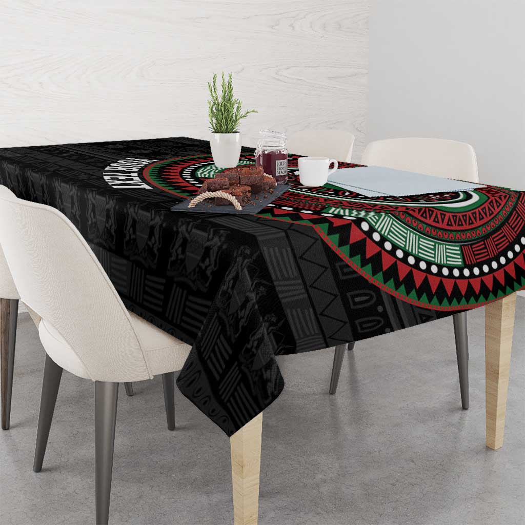 Personalised Kenya Tablecloth African Tribal Pattern
