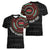 Personalised Kenya Women V-Neck T-Shirt African Tribal Pattern
