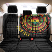 Personalised Ghana Back Car Seat Cover African Tribal Mix Kente Patterns