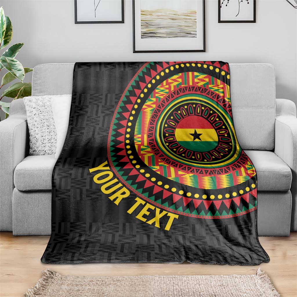 Personalised Ghana Blanket African Tribal Mix Kente Patterns