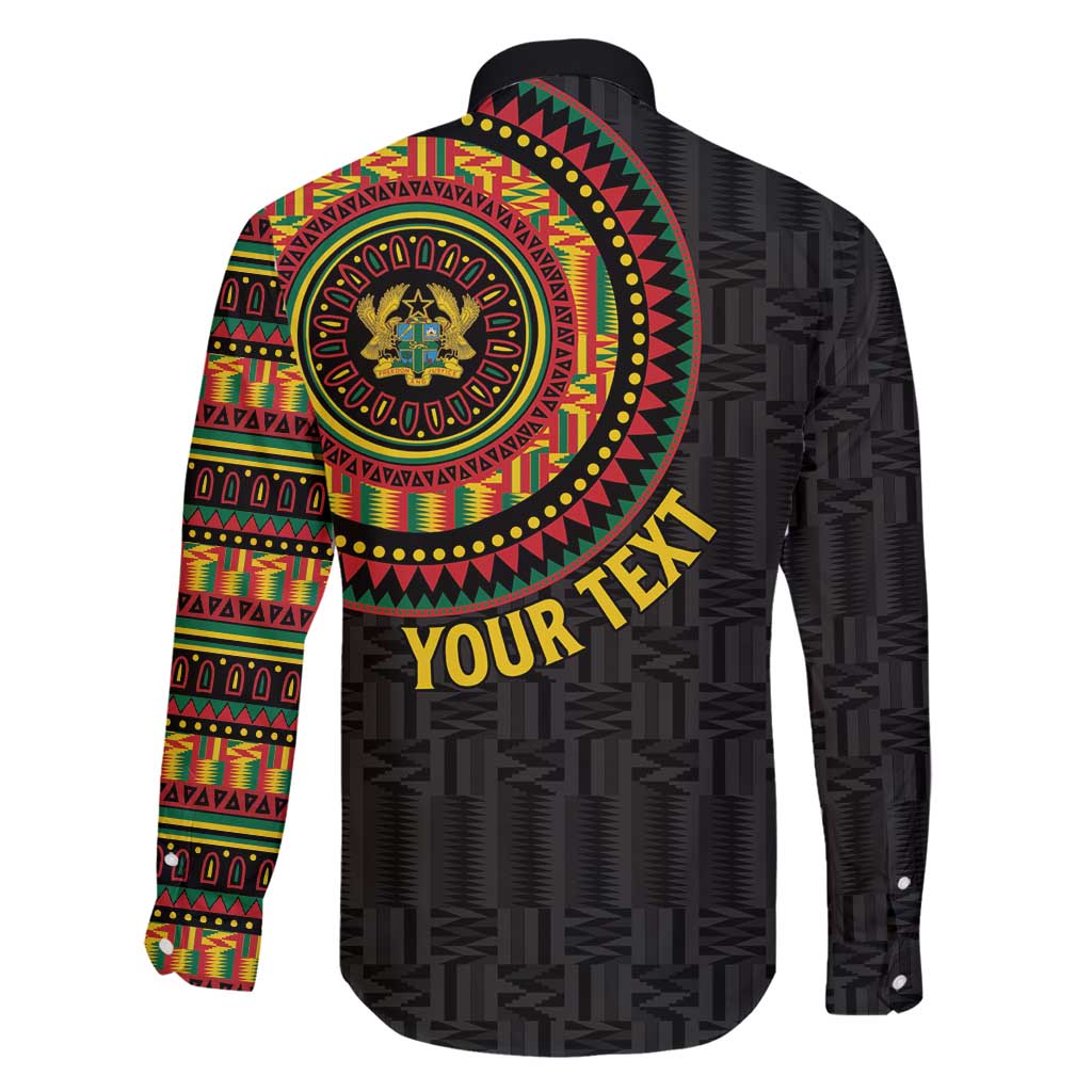 Personalised Ghana Family Matching Off Shoulder Maxi Dress and Hawaiian Shirt African Tribal Mix Kente Patterns