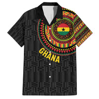 Personalised Ghana Family Matching Summer Maxi Dress and Hawaiian Shirt African Tribal Mix Kente Patterns