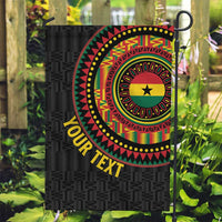 Personalised Ghana Garden Flag African Tribal Mix Kente Patterns
