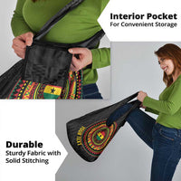 Personalised Ghana Grocery Bag African Tribal Mix Kente Patterns