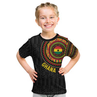 Personalised Ghana Kid T Shirt African Tribal Mix Kente Patterns