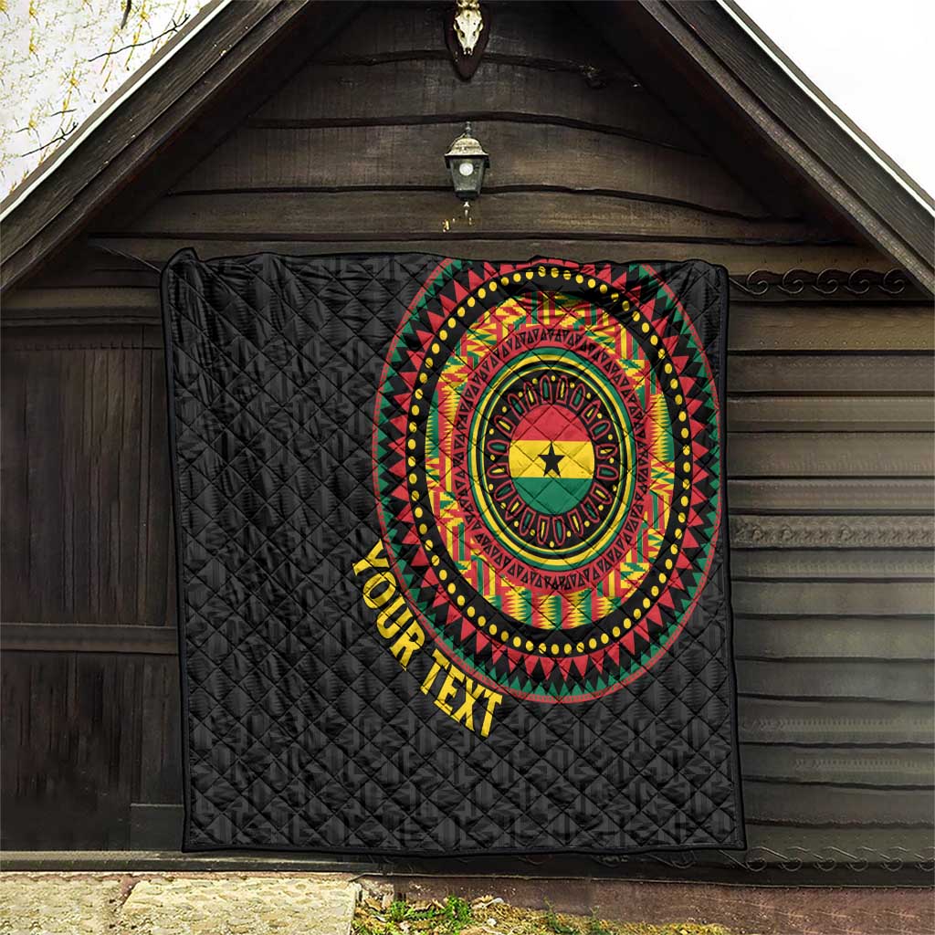 Personalised Ghana Quilt African Tribal Mix Kente Patterns