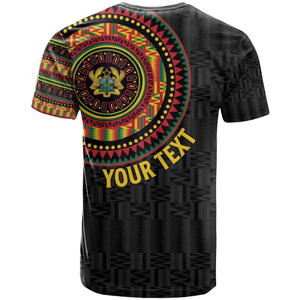 Personalised Ghana T Shirt African Tribal Mix Kente Patterns