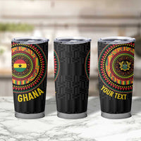 Personalised Ghana Tumbler Cup African Tribal Mix Kente Patterns