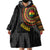 Personalised Ghana Wearable Blanket Hoodie African Tribal Mix Kente Patterns