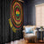 Personalised Ghana Window Curtain African Tribal Mix Kente Patterns