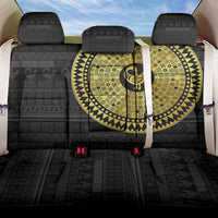 Sankofa Bird Back Car Seat Cover Adinkra Symbols - Gold Version