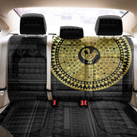 Sankofa Bird Back Car Seat Cover Adinkra Symbols - Gold Version