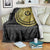 Sankofa Bird Blanket Adinkra Symbols - Gold Version