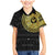 Sankofa Bird Family Matching Mermaid Dress and Hawaiian Shirt Adinkra Symbols - Gold Version