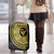 Sankofa Bird Luggage Cover Adinkra Symbols - Gold Version