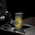 Sankofa Bird Skinny Tumbler Adinkra Symbols - Gold Version