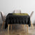 Sankofa Bird Tablecloth Adinkra Symbols - Gold Version