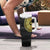 Sankofa Bird Tumbler With Handle Adinkra Symbols - Gold Version