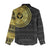 Sankofa Bird Women Casual Shirt Adinkra Symbols - Gold Version