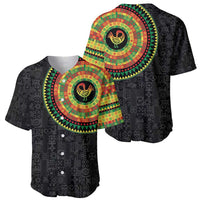 Sankofa Bird Adinkra Symbols Baseball Jersey African Culture