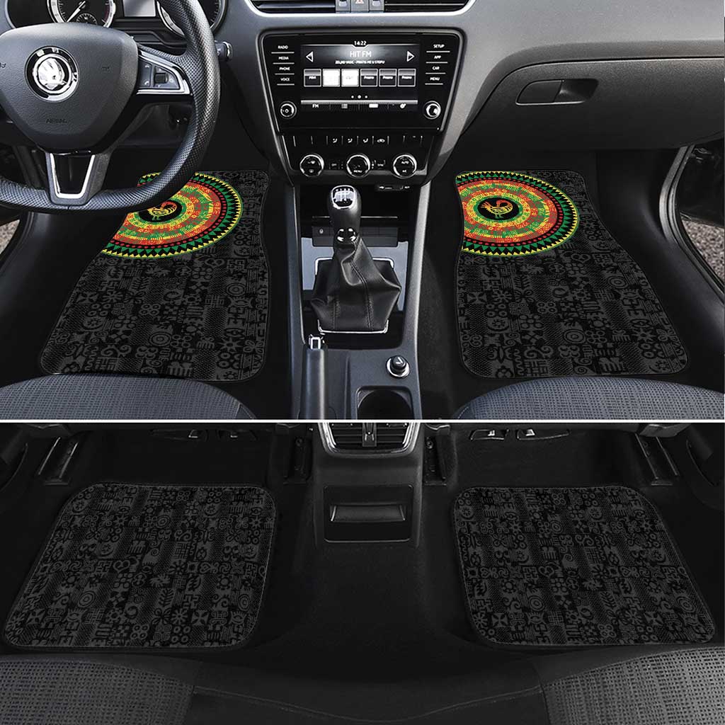 Sankofa Bird Adinkra Symbols Car Mats African Culture