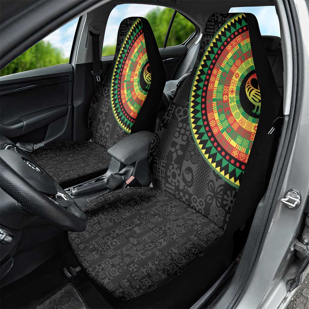 Sankofa Bird Adinkra Symbols Car Seat Cover African Culture