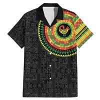Sankofa Bird Adinkra Symbols Family Matching Mermaid Dress and Hawaiian Shirt African Culture