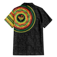 Sankofa Bird Adinkra Symbols Family Matching Mermaid Dress and Hawaiian Shirt African Culture