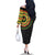 Sankofa Bird Adinkra Symbols Family Matching Off The Shoulder Long Sleeve Dress and Hawaiian Shirt African Culture
