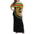 Sankofa Bird Adinkra Symbols Family Matching Off Shoulder Maxi Dress and Hawaiian Shirt African Culture