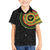 Sankofa Bird Adinkra Symbols Family Matching Short Sleeve Bodycon Dress and Hawaiian Shirt African Culture