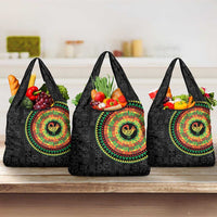 Sankofa Bird Adinkra Symbols Grocery Bag African Culture