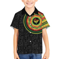 Sankofa Bird Adinkra Symbols Kid Hawaiian Shirt African Culture