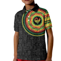 Sankofa Bird Adinkra Symbols Kid Polo Shirt African Culture