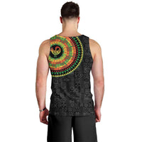 Sankofa Bird Adinkra Symbols Men Tank Top African Culture