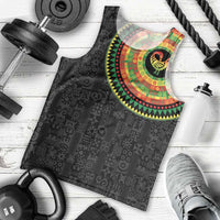Sankofa Bird Adinkra Symbols Men Tank Top African Culture