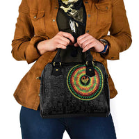 Sankofa Bird Adinkra Symbols Shoulder Handbag African Culture