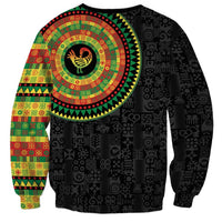 Sankofa Bird Adinkra Symbols Sweatshirt African Culture