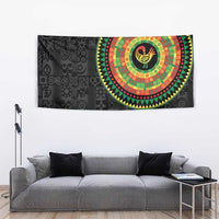 Sankofa Bird Adinkra Symbols Tapestry African Culture