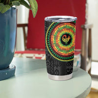 Sankofa Bird Adinkra Symbols Tumbler Cup African Culture