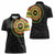 Sankofa Bird Adinkra Symbols Women Polo Shirt African Culture