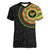 Sankofa Bird Adinkra Symbols Women V-Neck T-Shirt African Culture