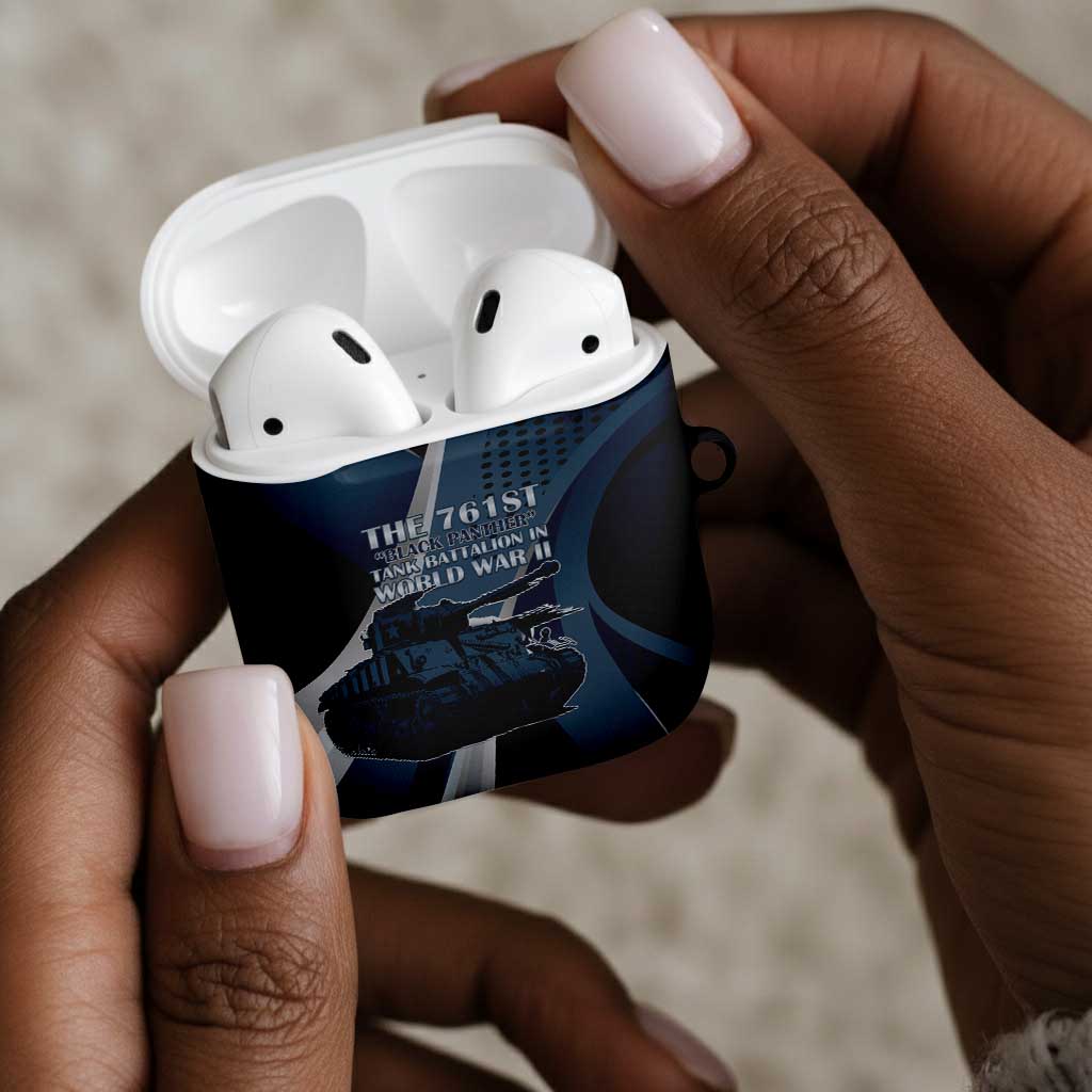 761st Tank Battalion WWII AirPods Case Black Panthers Tribute