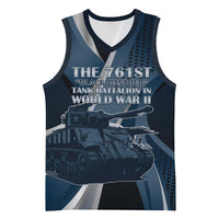 Personalized 761st Tank Battalion WWII Basketball Jersey Black Panthers Tribute