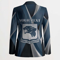 Personalized 761st Tank Battalion WWII Blazer Black Panthers Tribute