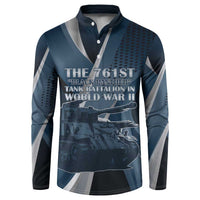 Personalized 761st Tank Battalion WWII Button Sweatshirt Black Panthers Tribute