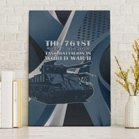 761st Tank Battalion WWII Canvas Wall Art Black Panthers Tribute